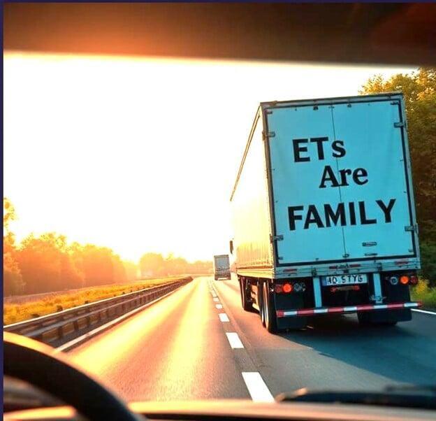 Keep On Truckin' - Yeah, Baby - Cause ETs Are Family!